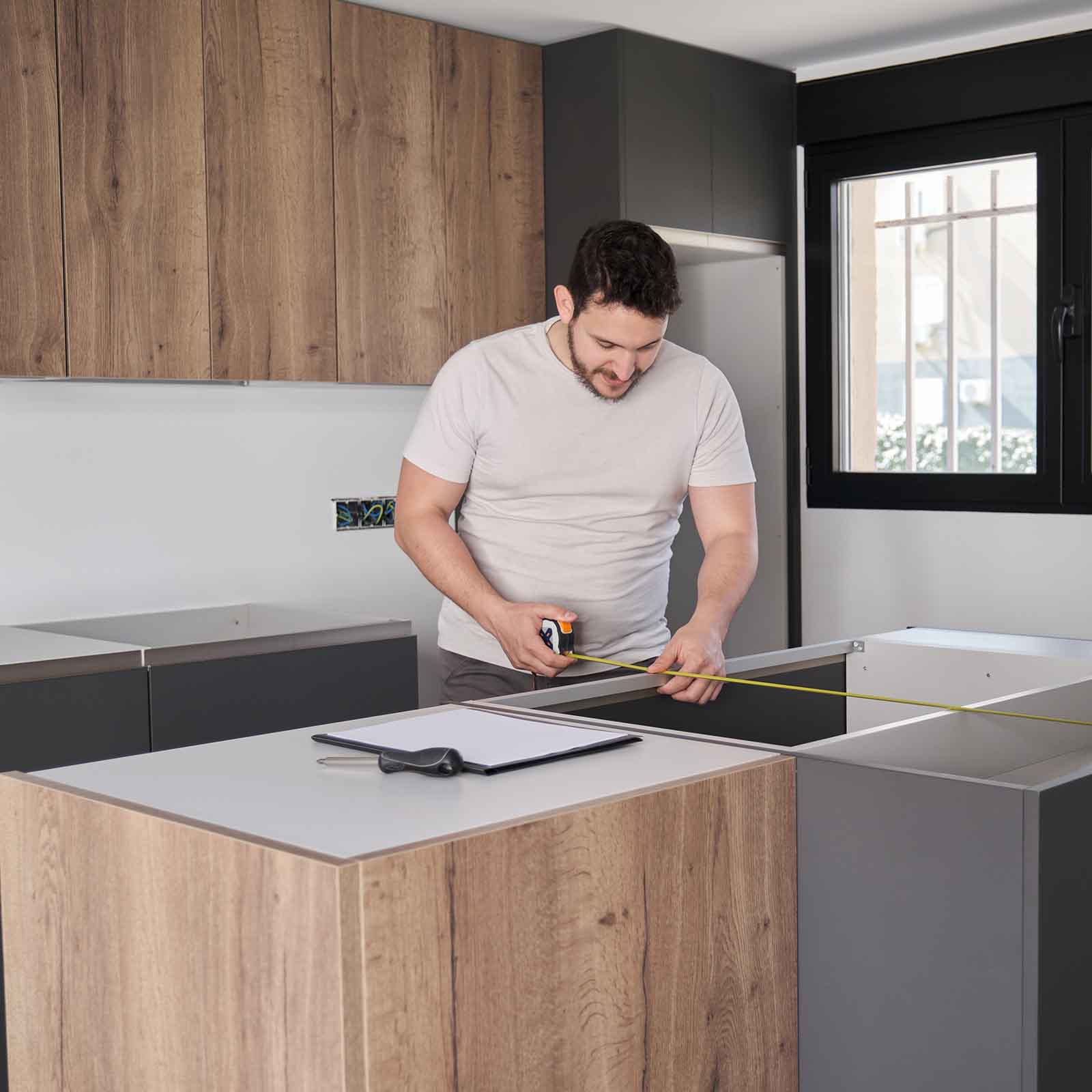 Measuring countertops